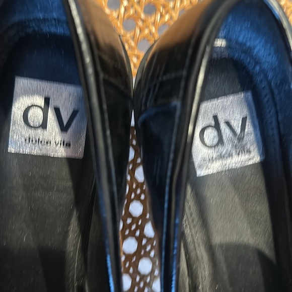 DV by Dolce Vita crocodile embossed black loafers - size 8.5 - Picture 10 of 11